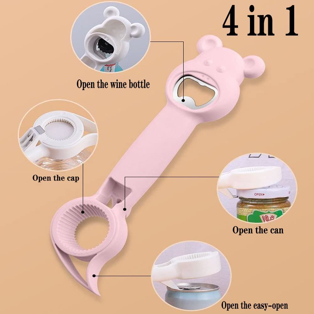 4 in 1 Multi Function Can Opener Bottle view 2