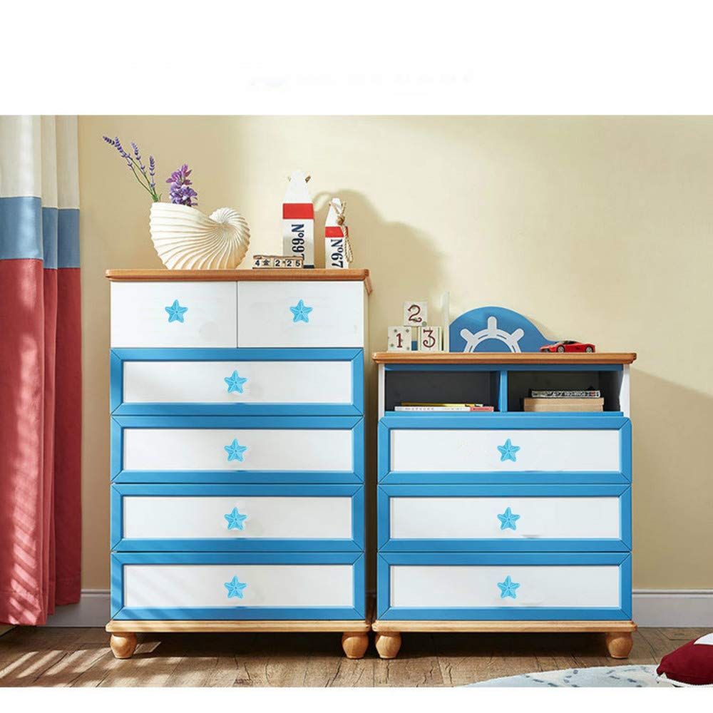 Ceramic Starfish Drawer Pulls Handles for Nursery Dresser Cupboard Wardrobe view 5