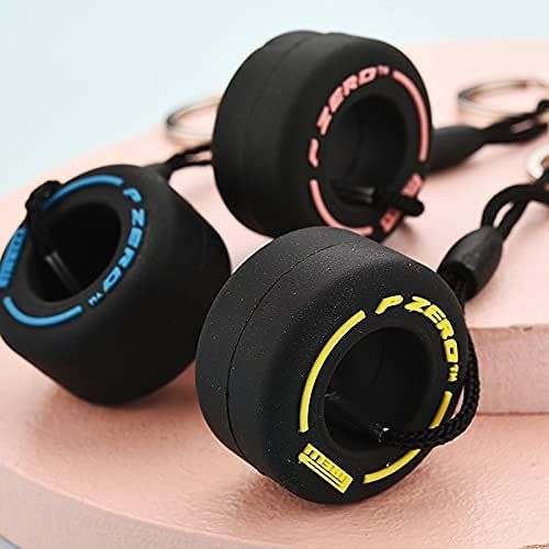 (3pcs) Racing Tire Key Chain view 5