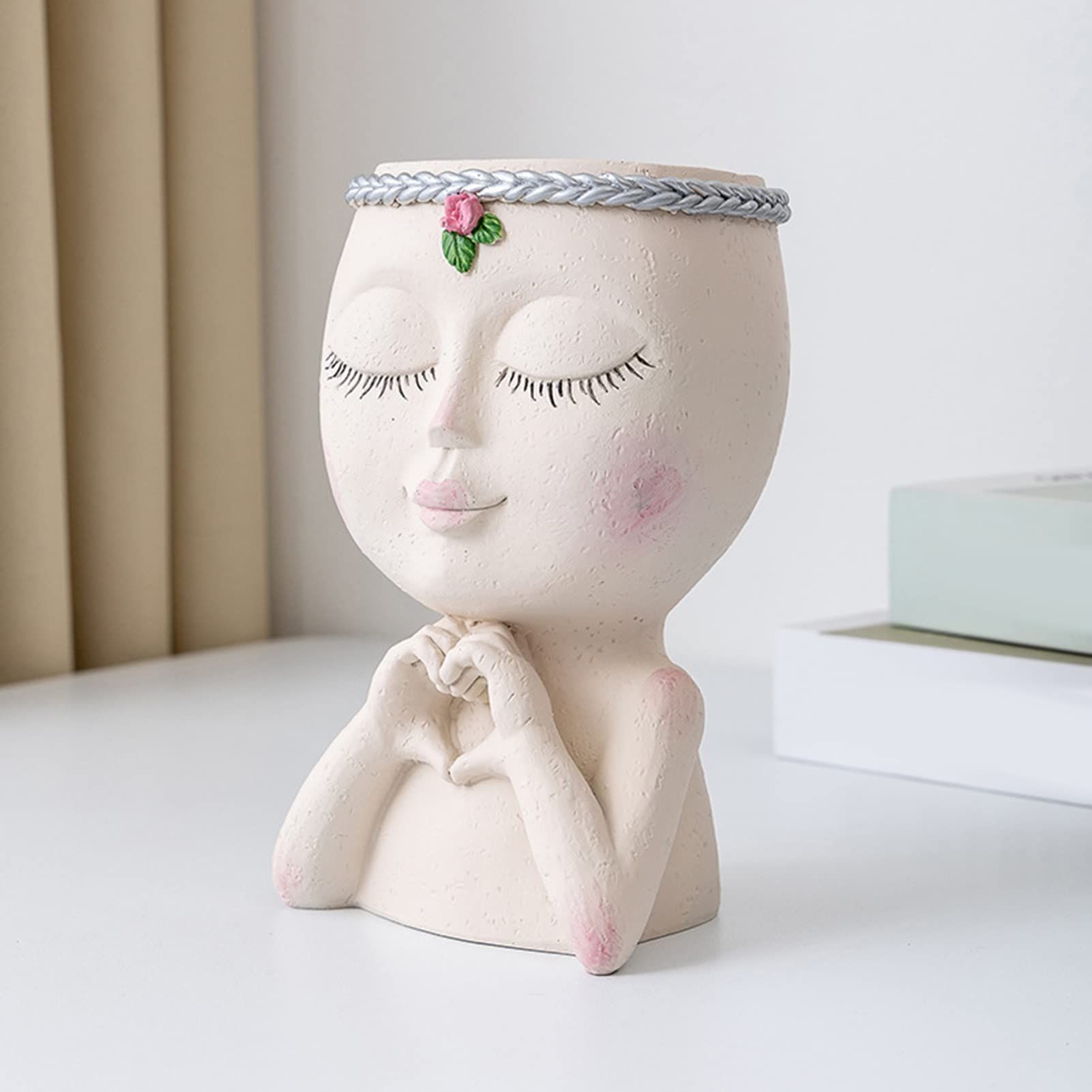 Face Planter Pot Face Flower Pots view 4