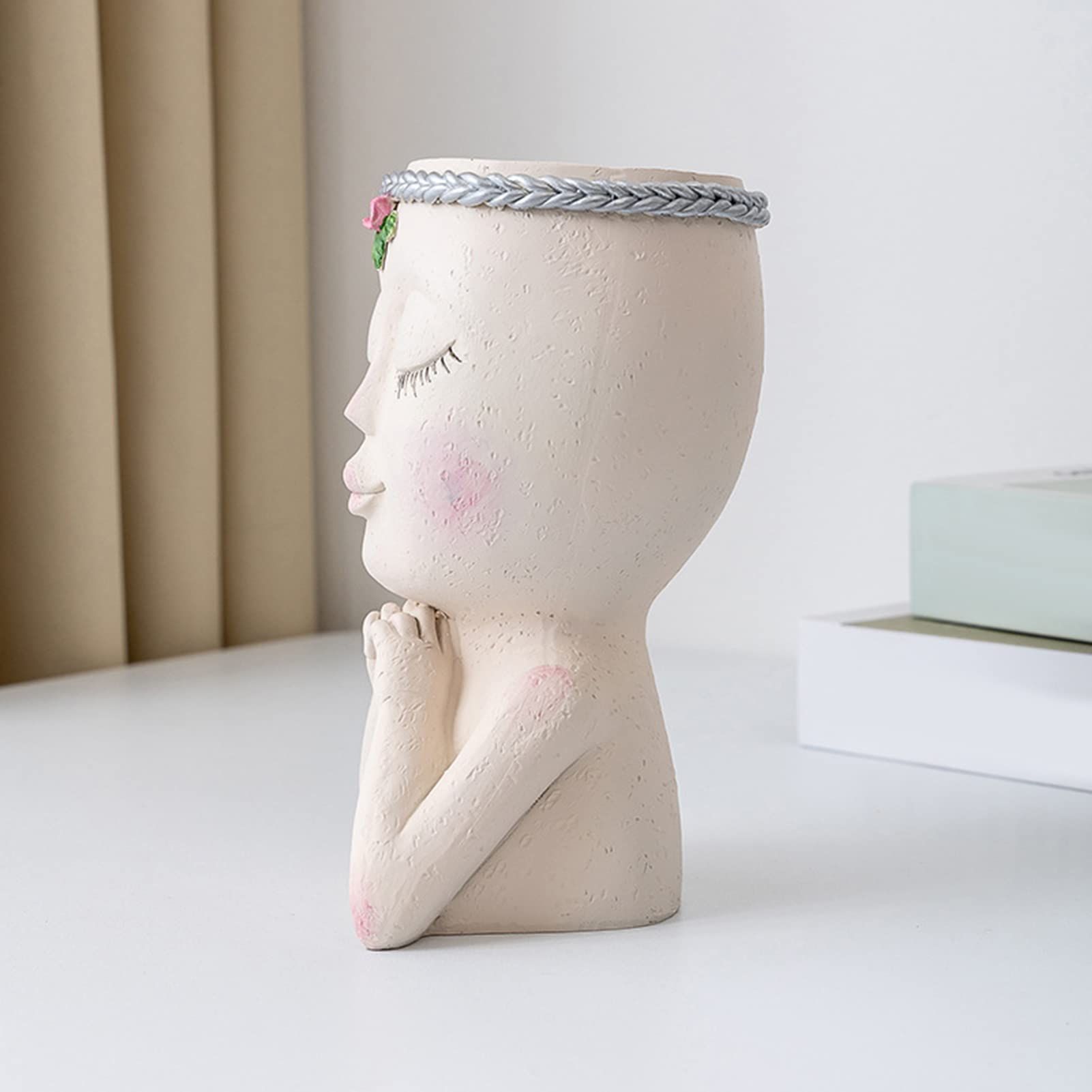 Face Planter Pot Face Flower Pots view 5