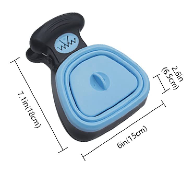 Dog Pet Travel Foldable Pooper Scooper With 1 Roll Decomposable bags Poop view 5