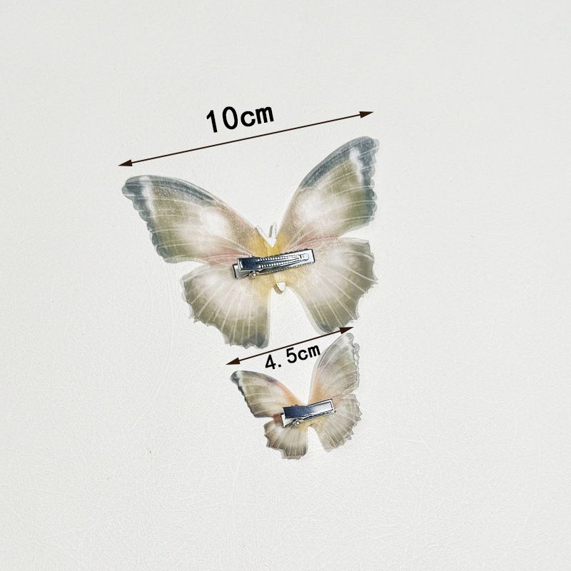 10PCS Butterfly Hair Clips view 2
