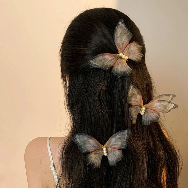 10PCS Butterfly Hair Clips view 3