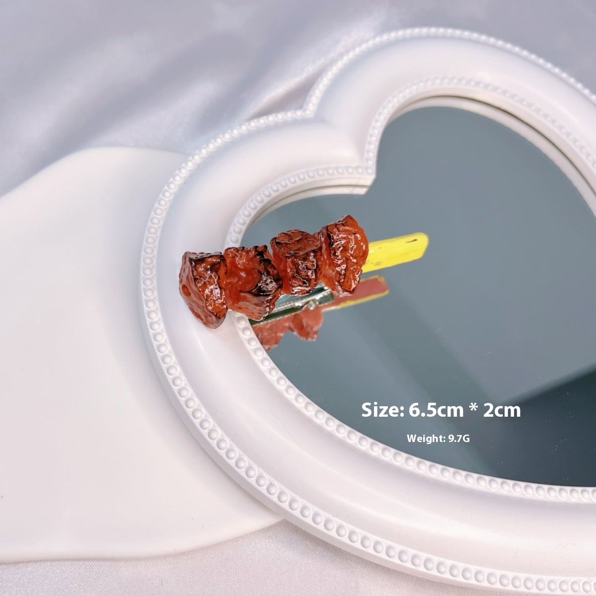 Artificial Pork Rib Model Simulation Grilled Rib 5pcs Meat Display Photo Props view 3