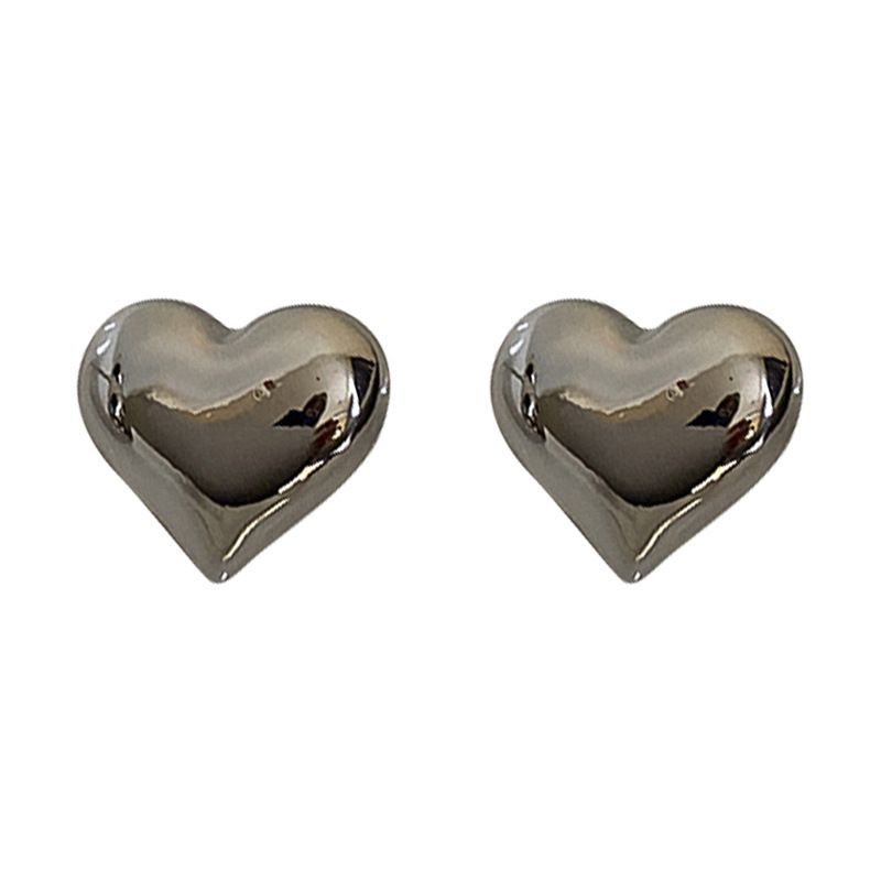 2pairs Chunky Gold Rectangle Stud Earrings for Women Extra Large Drop Earring