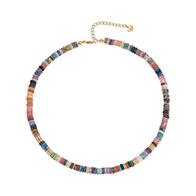 2PCS Beaded Choker Necklace for Women