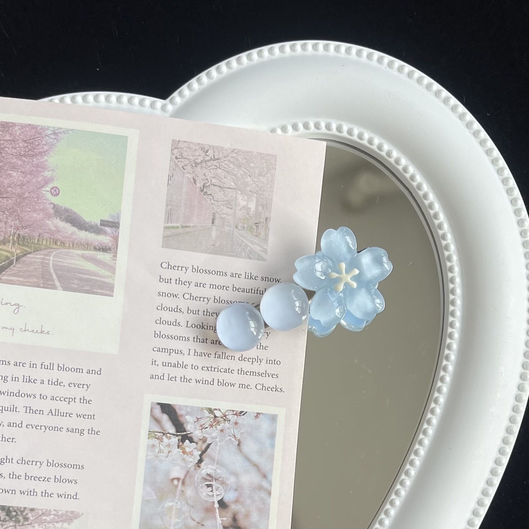 4PCS Flower Decoration Charms view 4