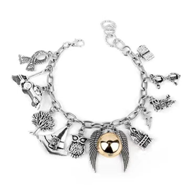 Bracelets Jewelry Set Wizardry Themed Adjustable Bracelet Birthday Gift For