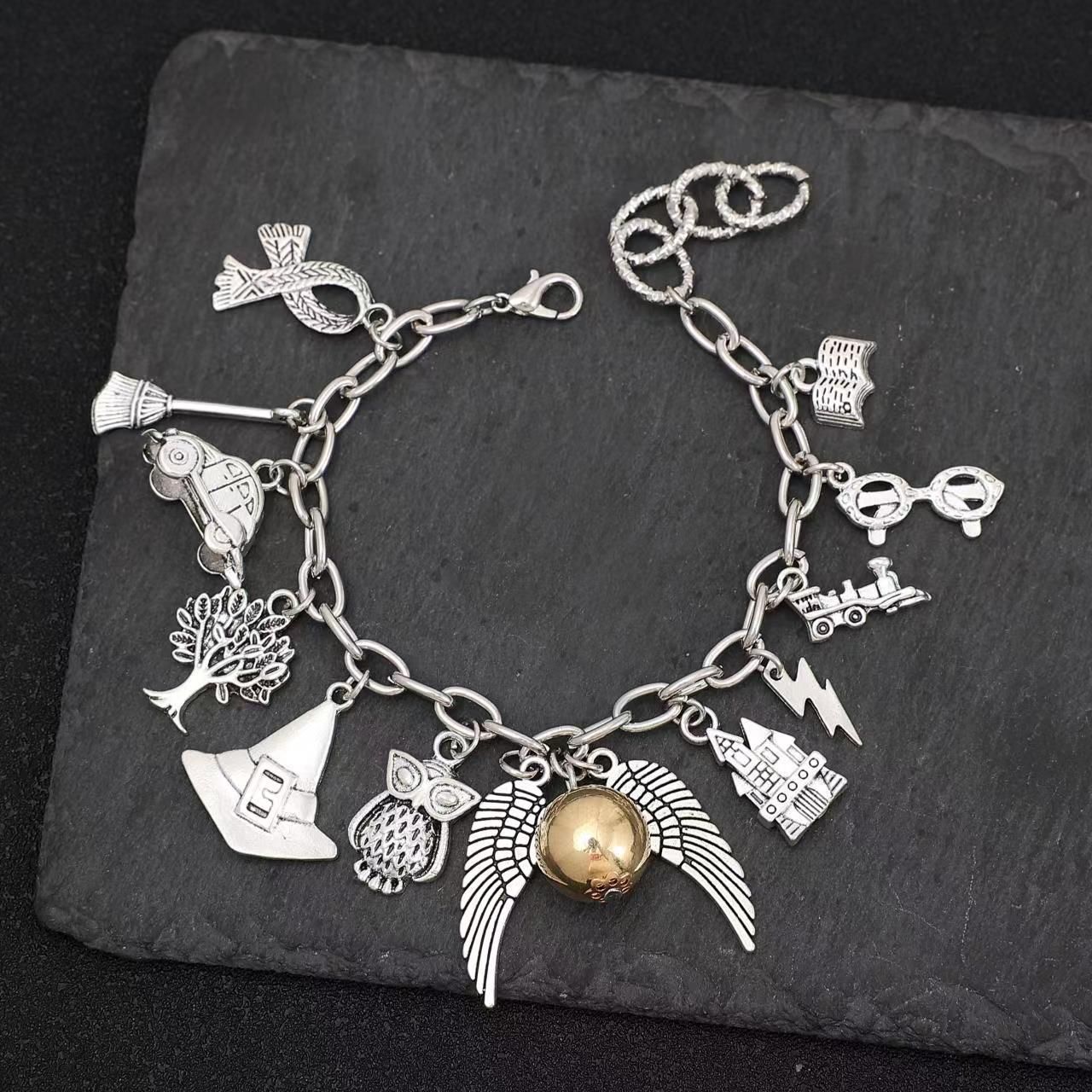Bracelets Jewelry Set Wizardry Themed Adjustable Bracelet Birthday Gift For view 4