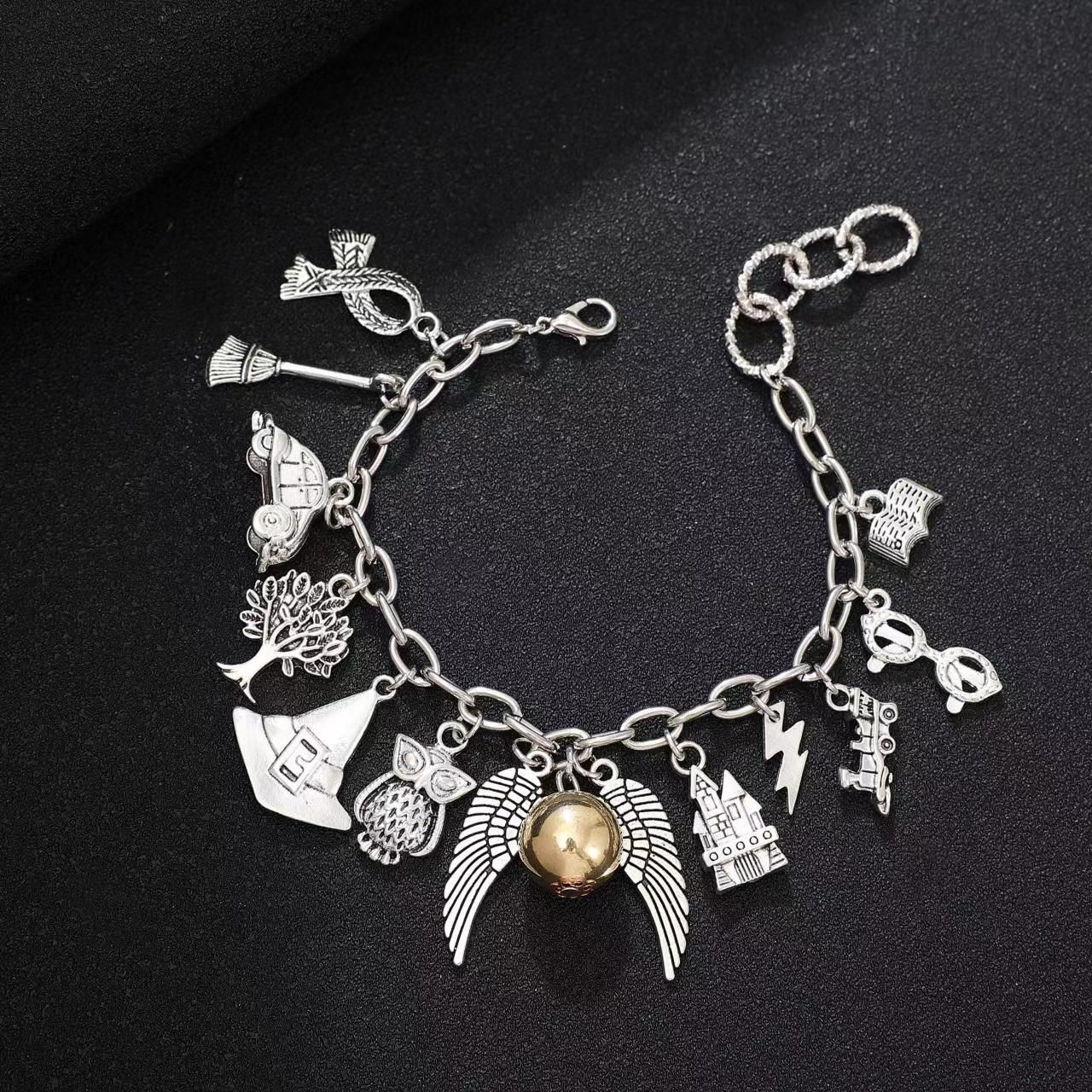 Bracelets Jewelry Set Wizardry Themed Adjustable Bracelet Birthday Gift For view 5