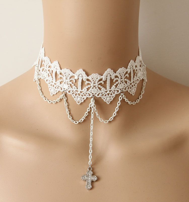 Elegant Noble Simple Beautiful Women Dresses Accessories Punk Style Handmade view 2
