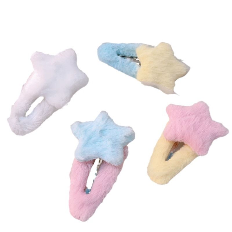 Hair Clips for Girls, Cute Barrettes Women Metal Snap Hair Clips Accessories