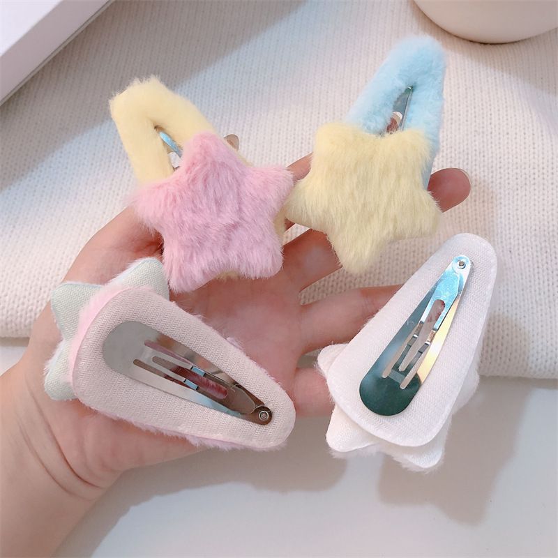 Hair Clips for Girls, Cute Barrettes Women Metal Snap Hair Clips Accessories view 3