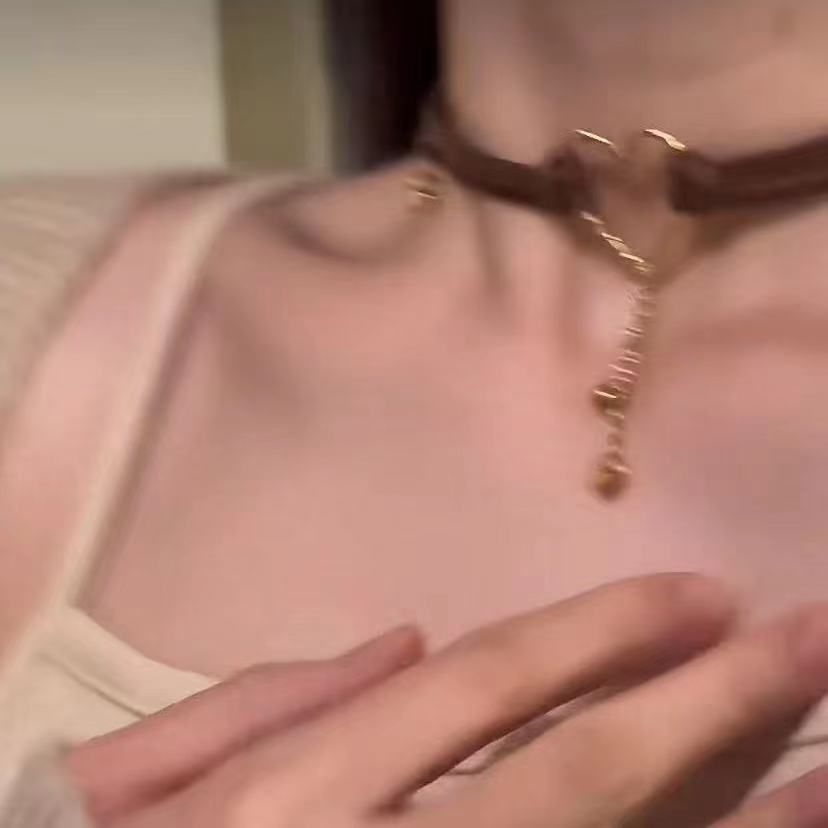 Choker Choker Necklaces Velvet Choker Set Classic Gothic Chokers O ring view 4
