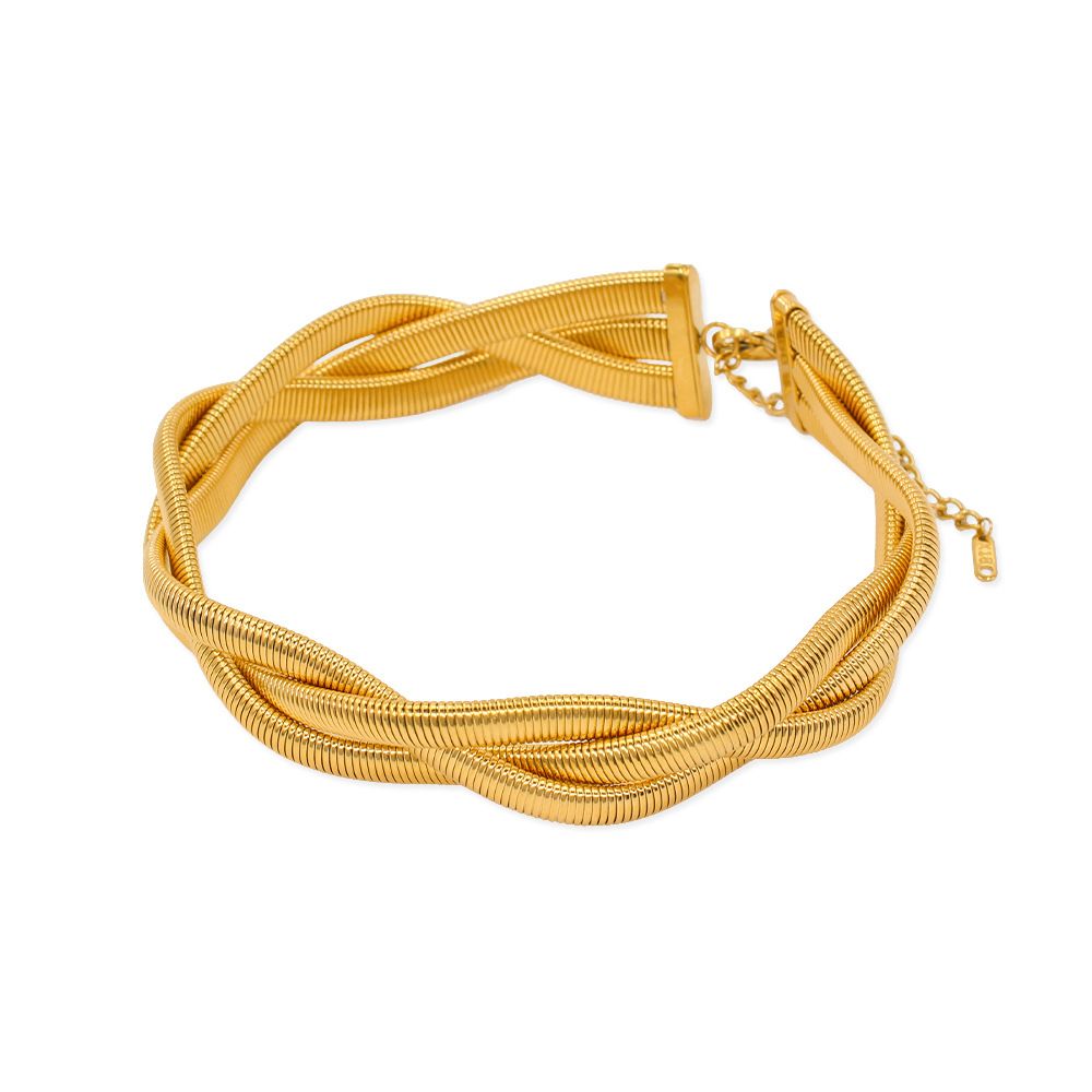 African Necklaces for Women Chunky Gold Choker Necklace Statement Egyptian