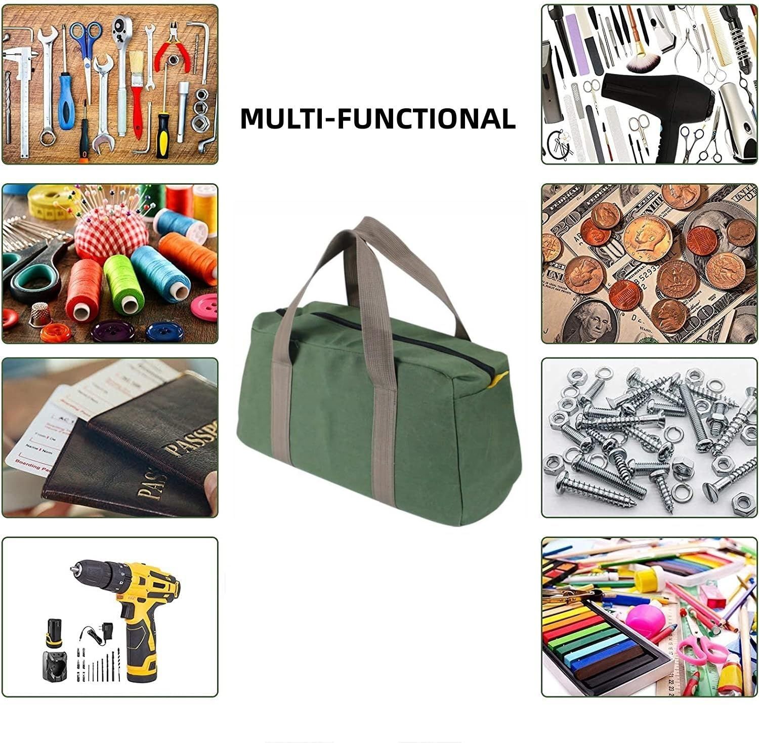 12 Inch Wide Mouth Tool Bag view 5