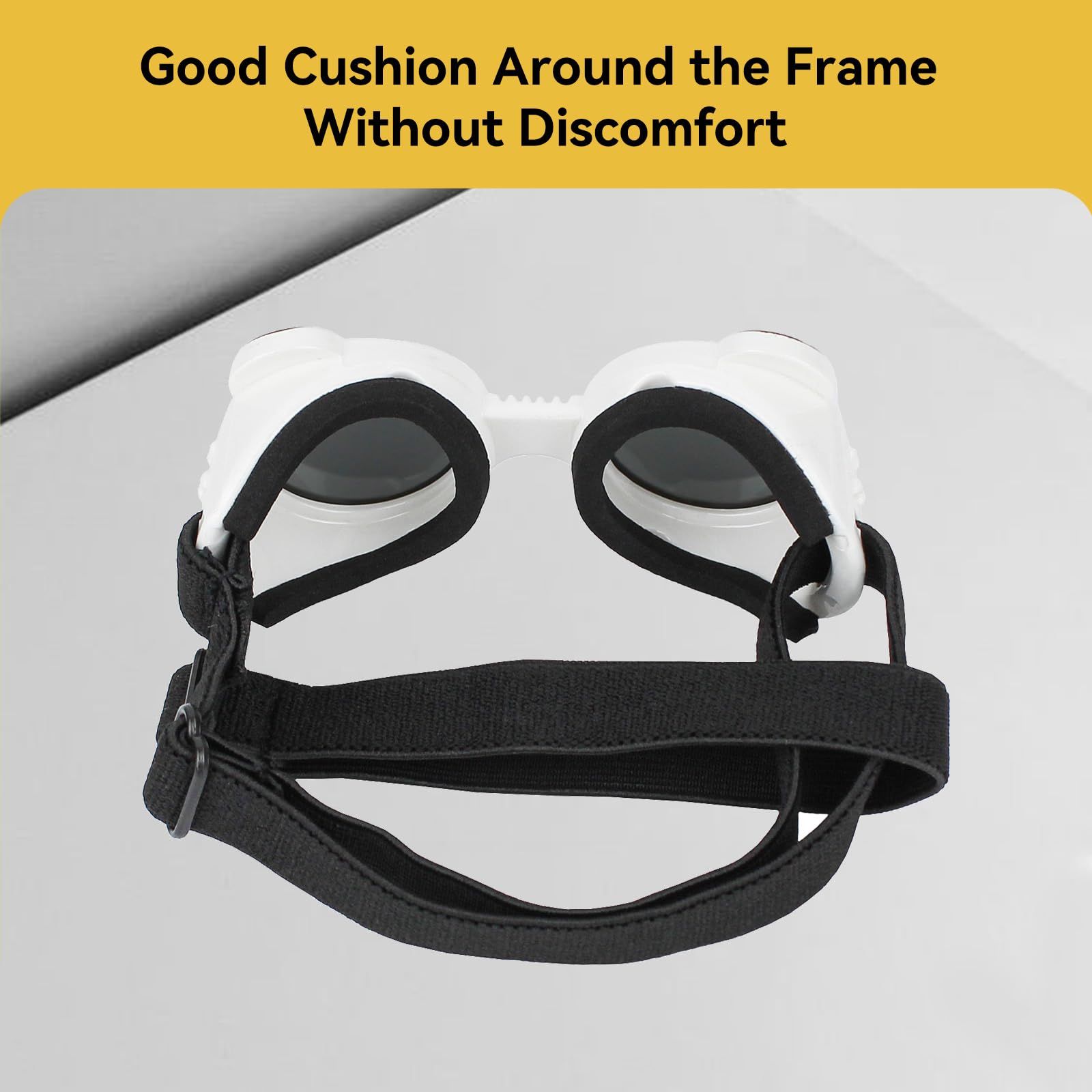 Dog Goggles for Small Dog UV/Wind/Dust Protection Dog Sunglasses for Small view 3
