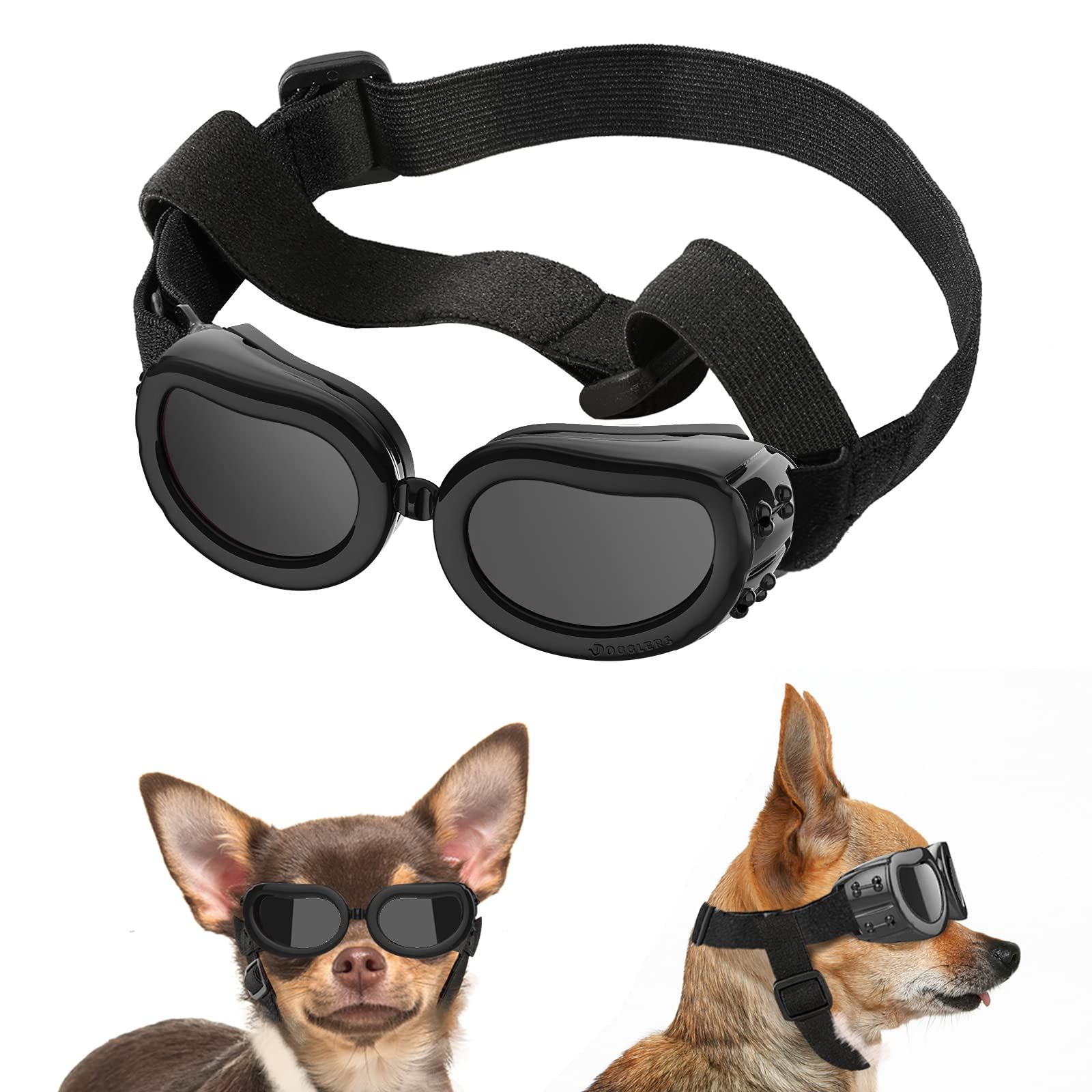 Dog Sunglasses Small Breed Dogs Goggles UV Protection