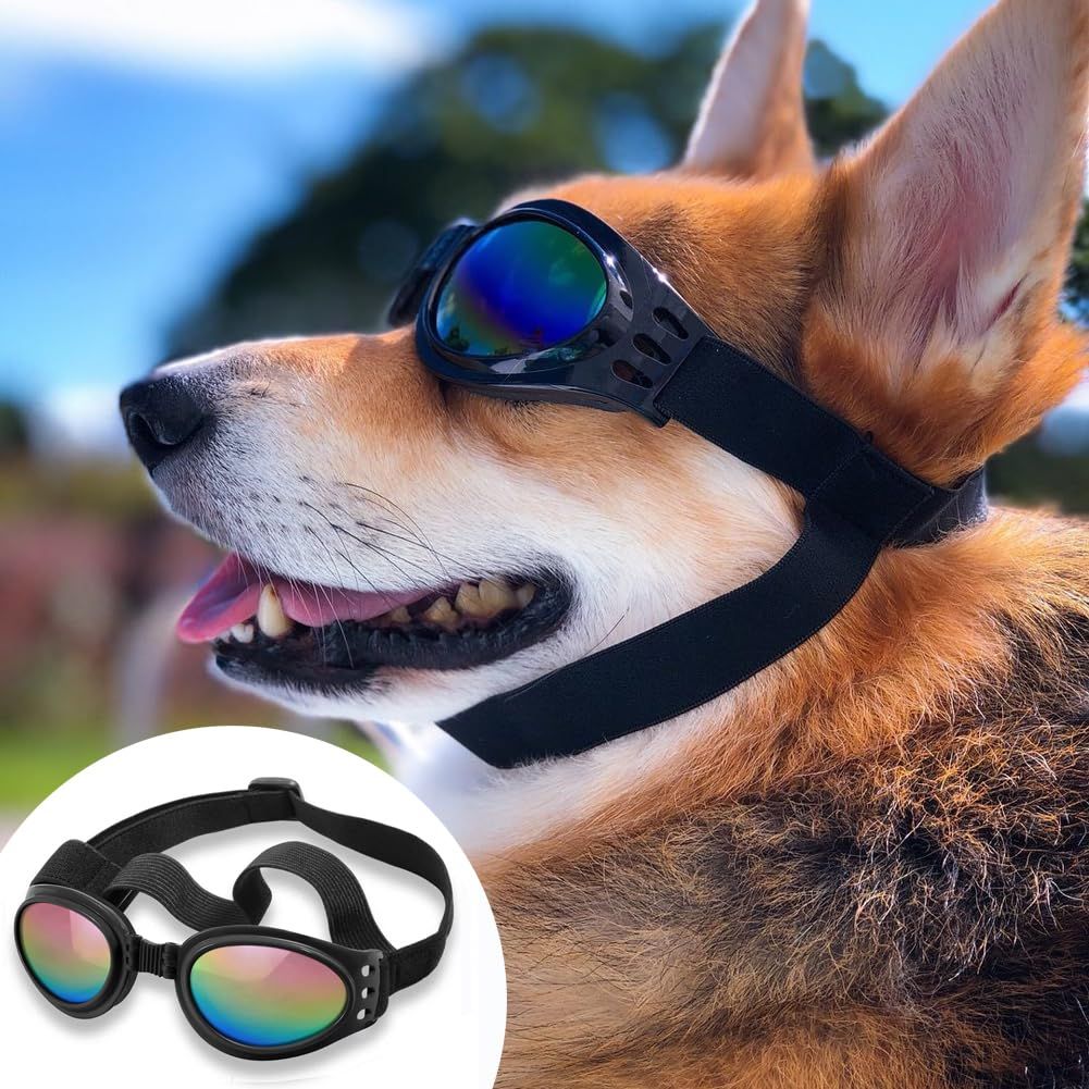 Dog Sunglasses Dog Goggles for Medium Large Breed Dogs view 3