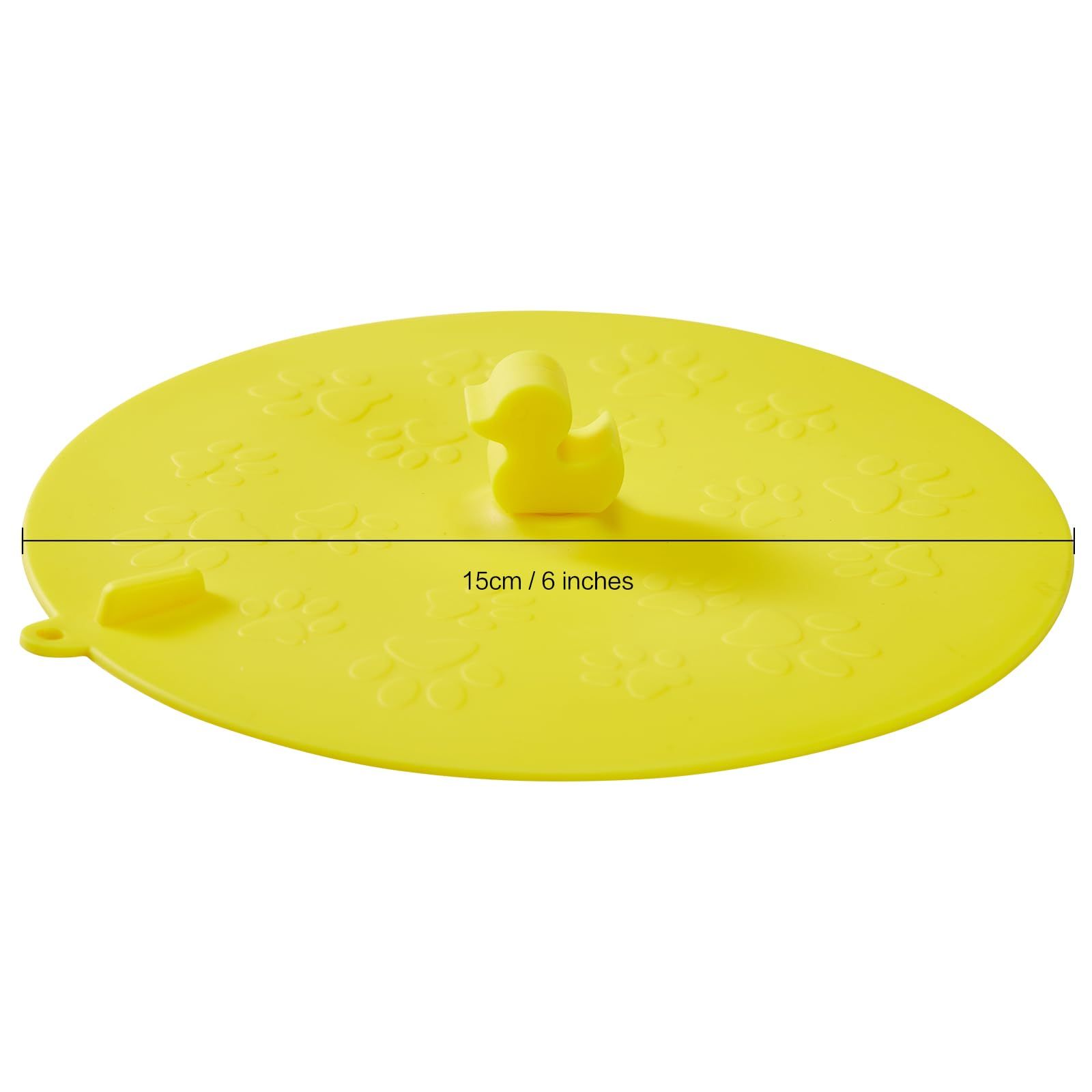 Yellow Duck Floor Drain Cover - Cute and Practical Bathroom Accessory view 2