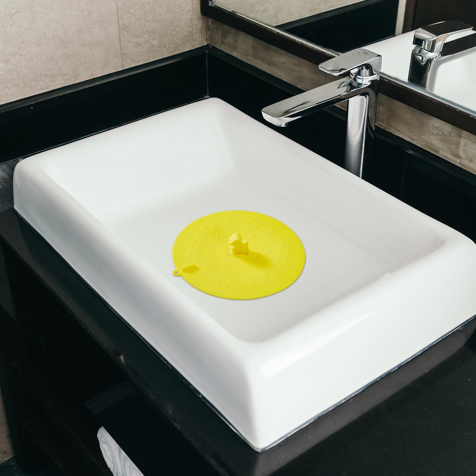 Yellow Duck Floor Drain Cover - Cute and Practical Bathroom Accessory view 5