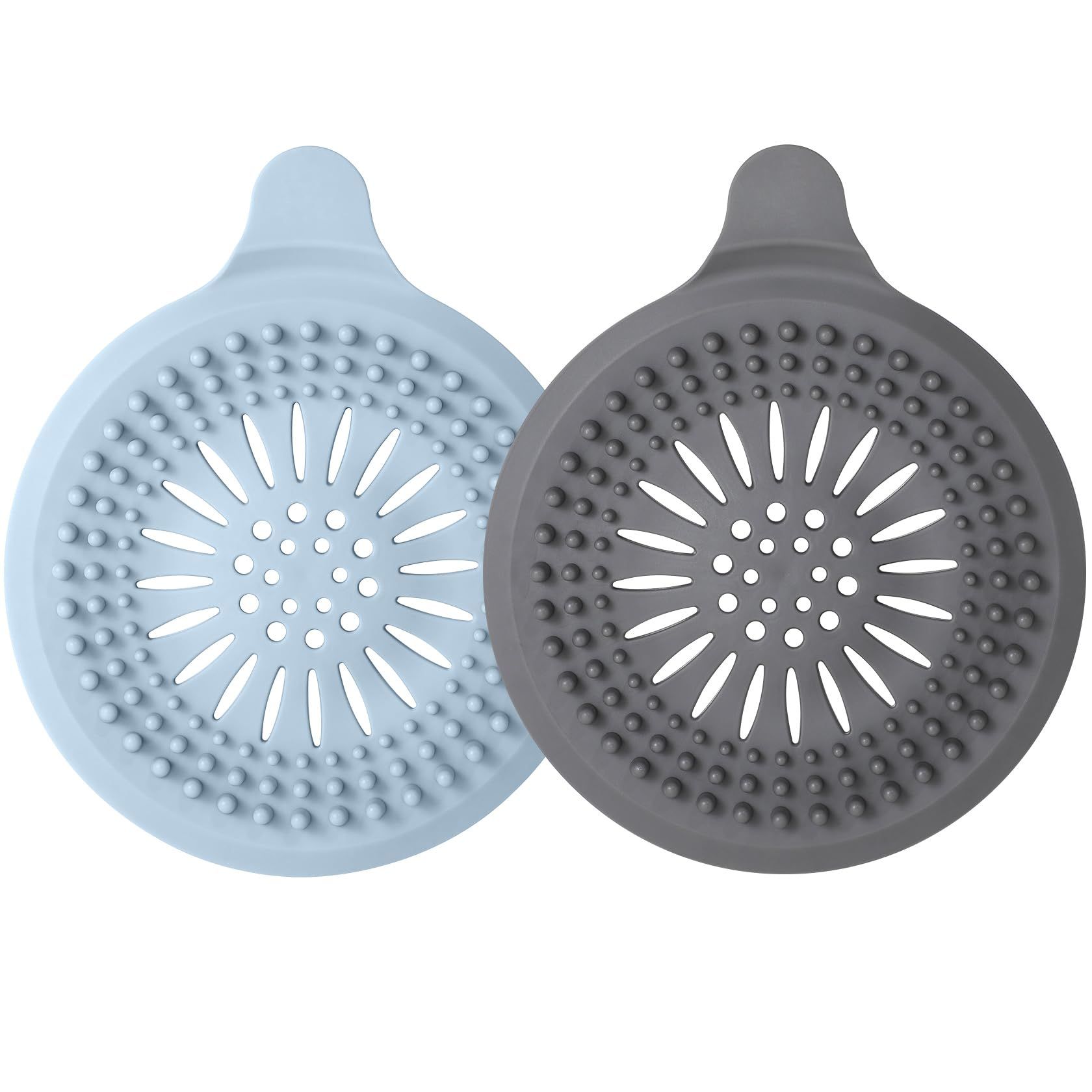 Silicone Hair Stopper, Strainers Drains for Bathroom Hair Catcher Easy to