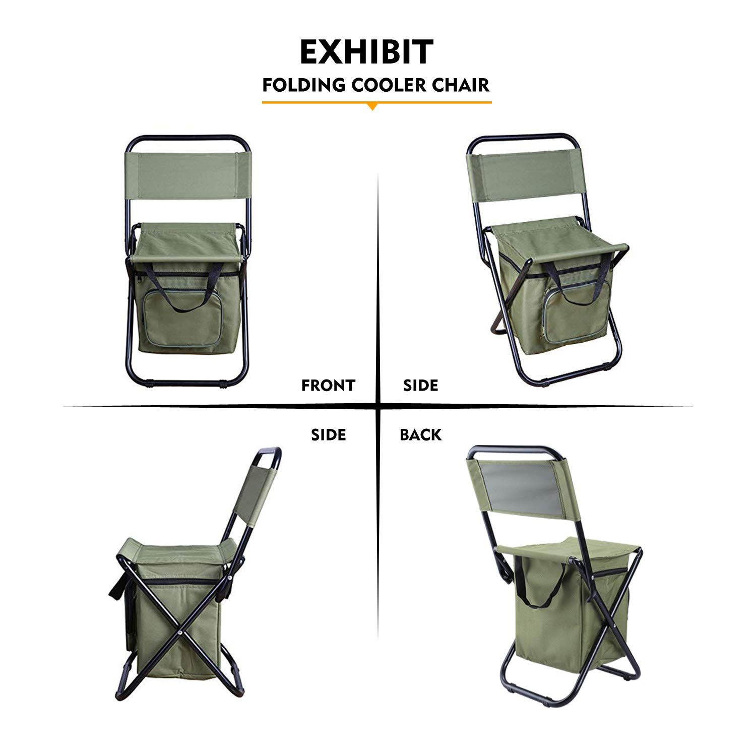 Outdoor three in one leisure camping and fishing chairs Fishing Chair with view 5