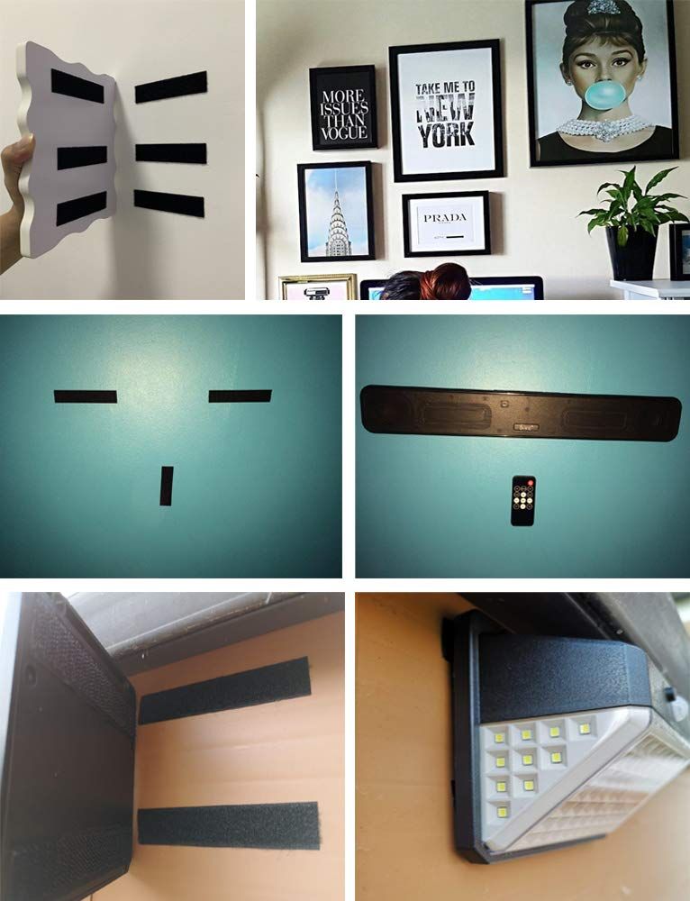 30*100mm Hook and Loop Strips with Adhesive - 15 Sets view 2