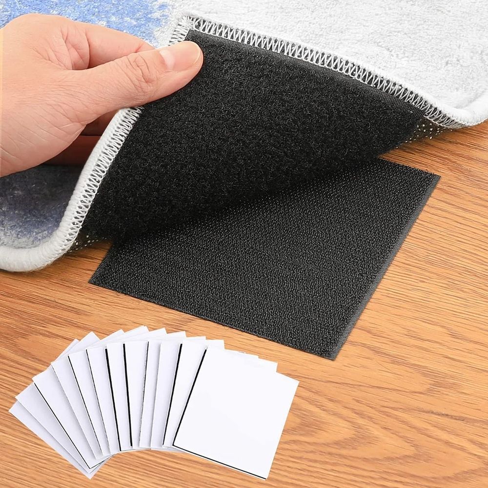 Invisible sofa cushion holder Rug Anchors Carpet Hook and Loop Non-Slip Mat