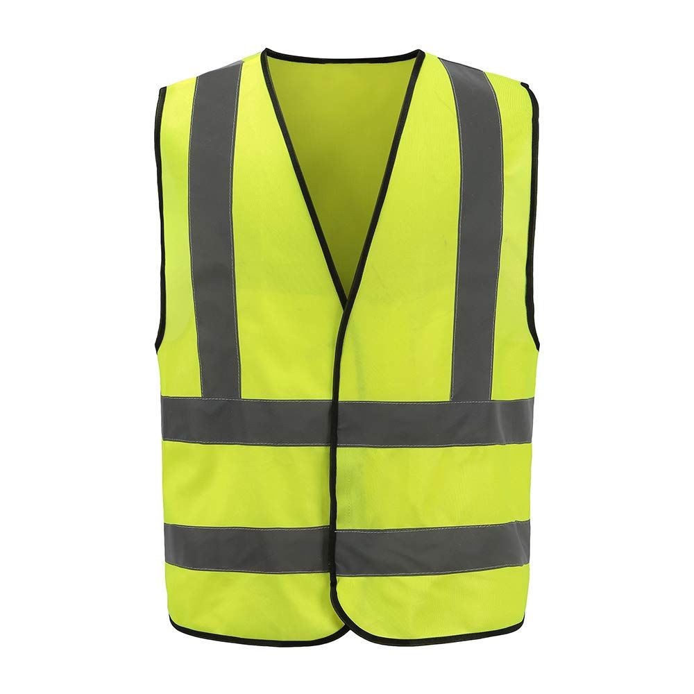 High visibility viz vest hi vis viz reflective work construction safety vest view 4