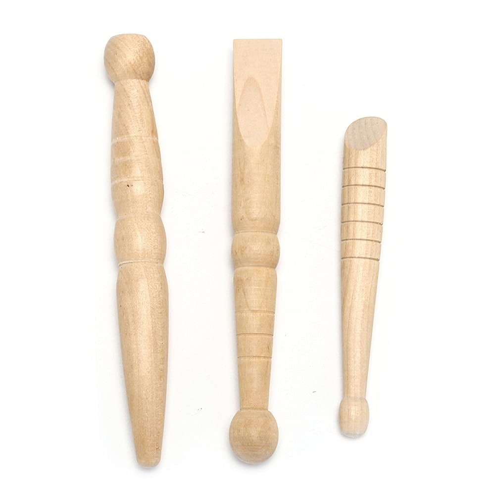 Massage Sticks, Set of 3 - Ideal for Pain Relief, Acupressure, Reflexology & view 2