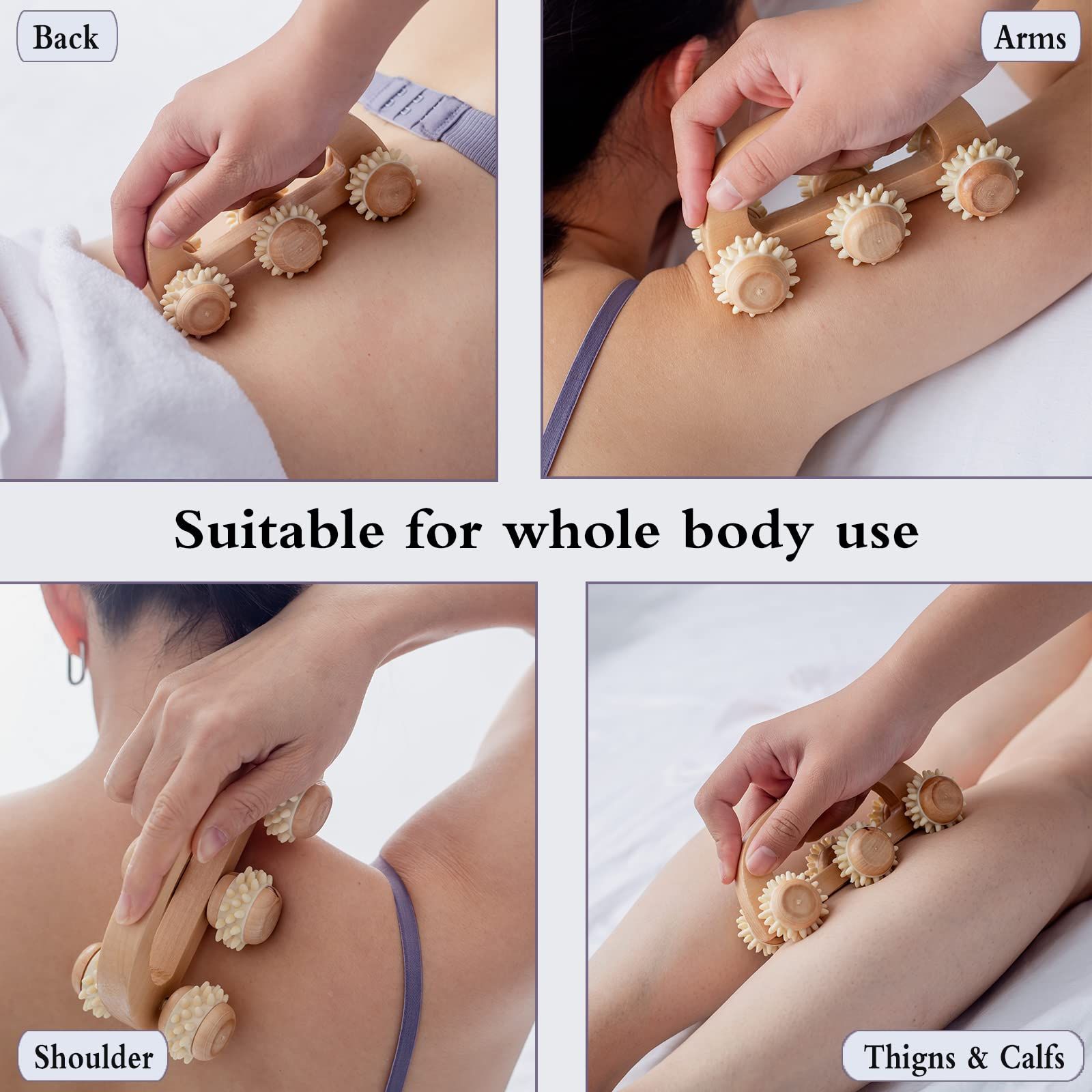 Handheld Massage Roller for Sore Muscle view 3