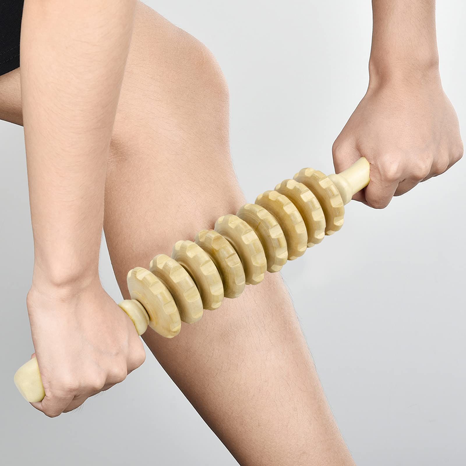 Wood Massage Roller Stick view 2