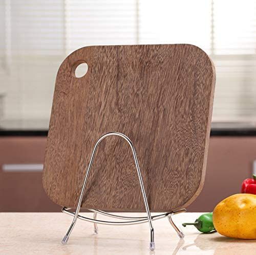 Cutting Board Storage Rack Stainless Steel Wire Chopping Board Board Holder view 4
