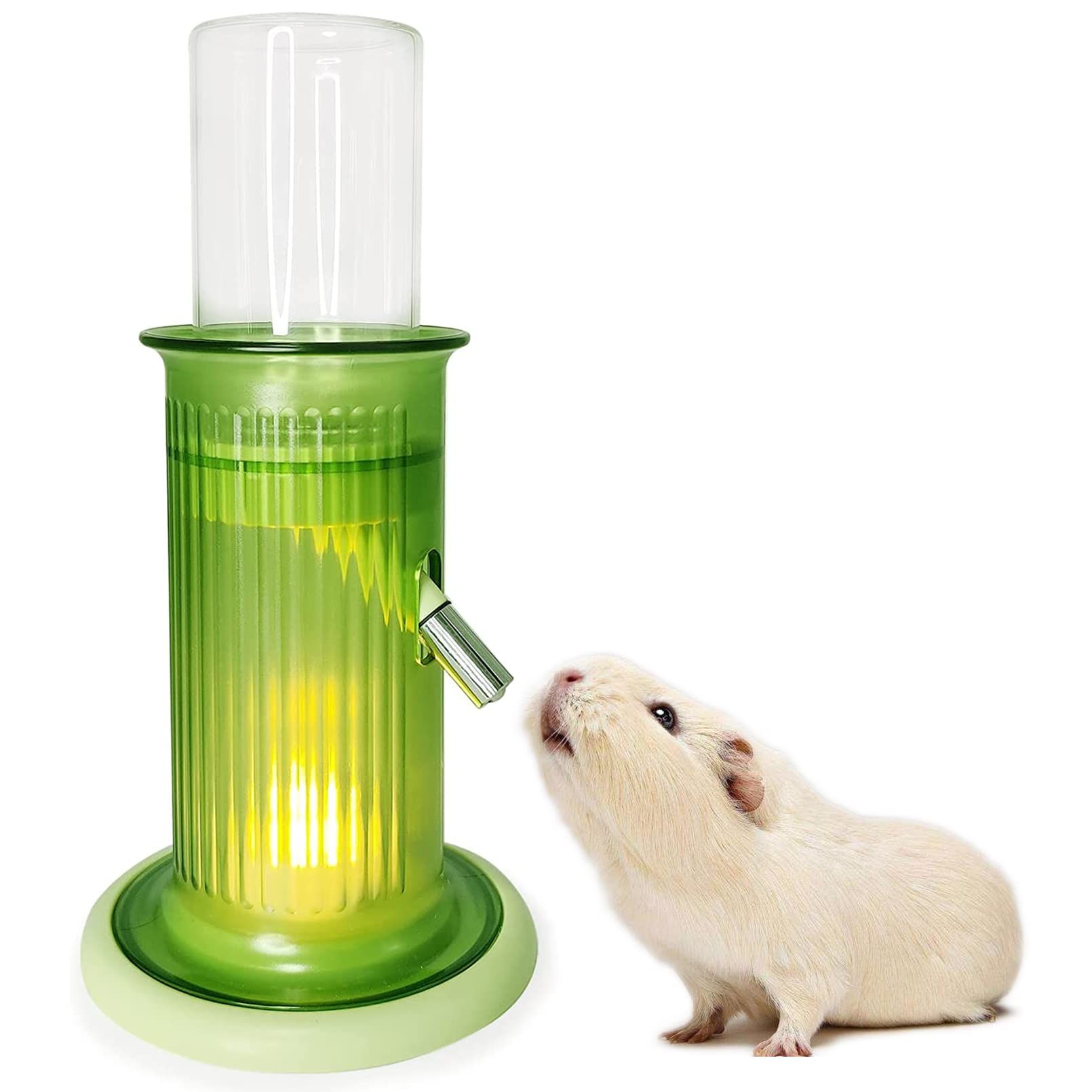 Stand No Drip Small Animal Water Dispenser Pet Drinker Stand for Guinea Pig