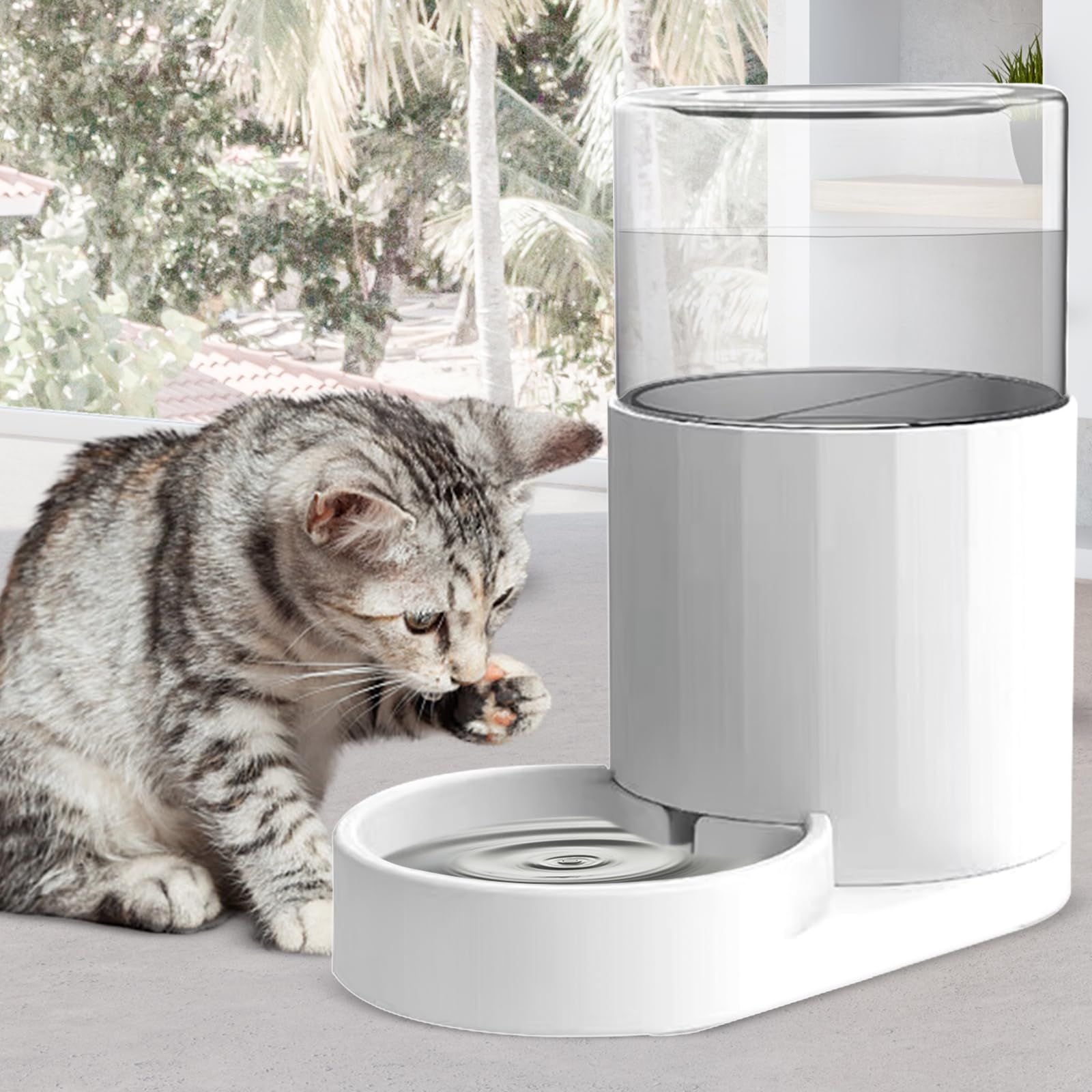 Automatic Pet Waterer, Gravity Water Dispenser, Large Capacity Water Feeder view 5