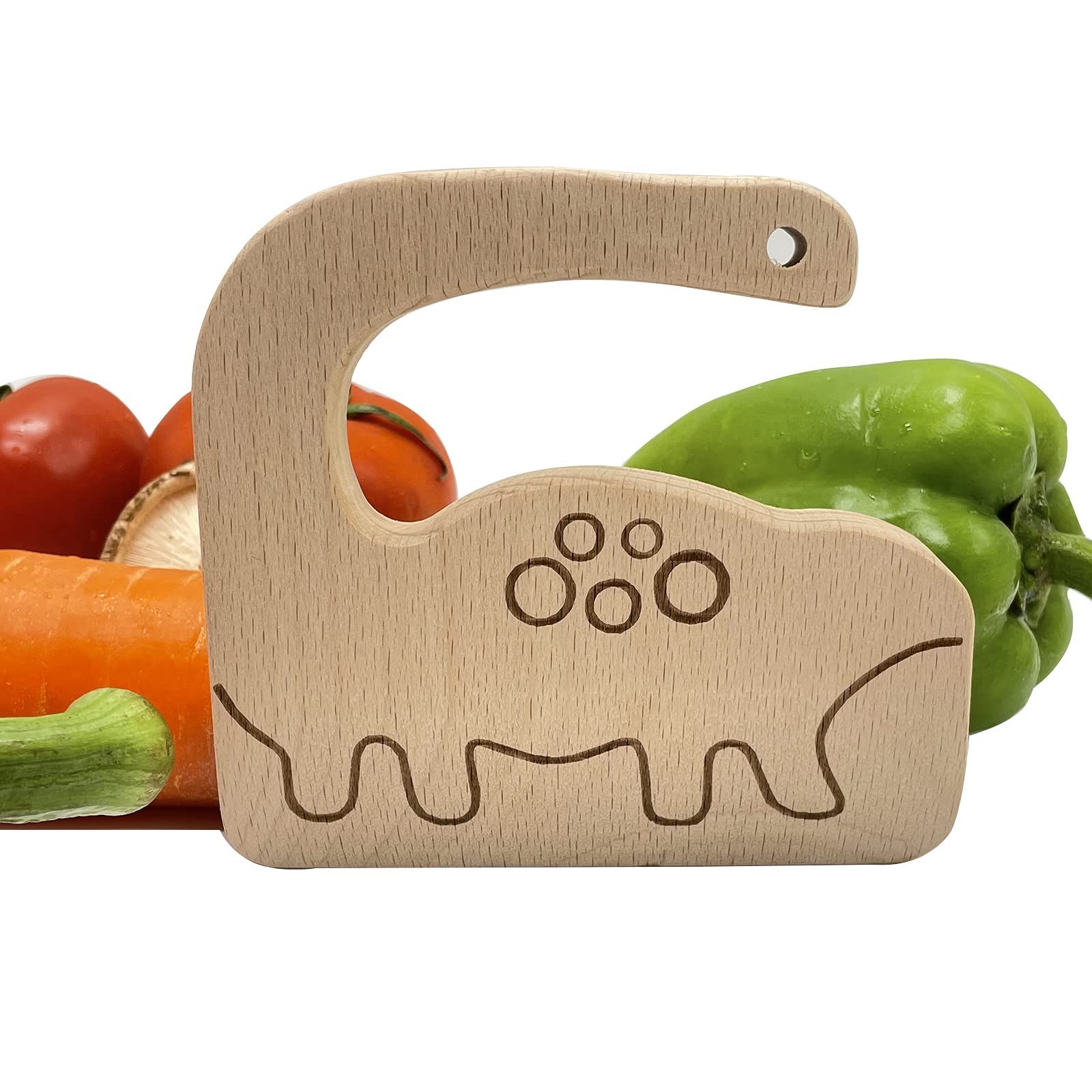 Wooden Kids Knife for Cooking view 2