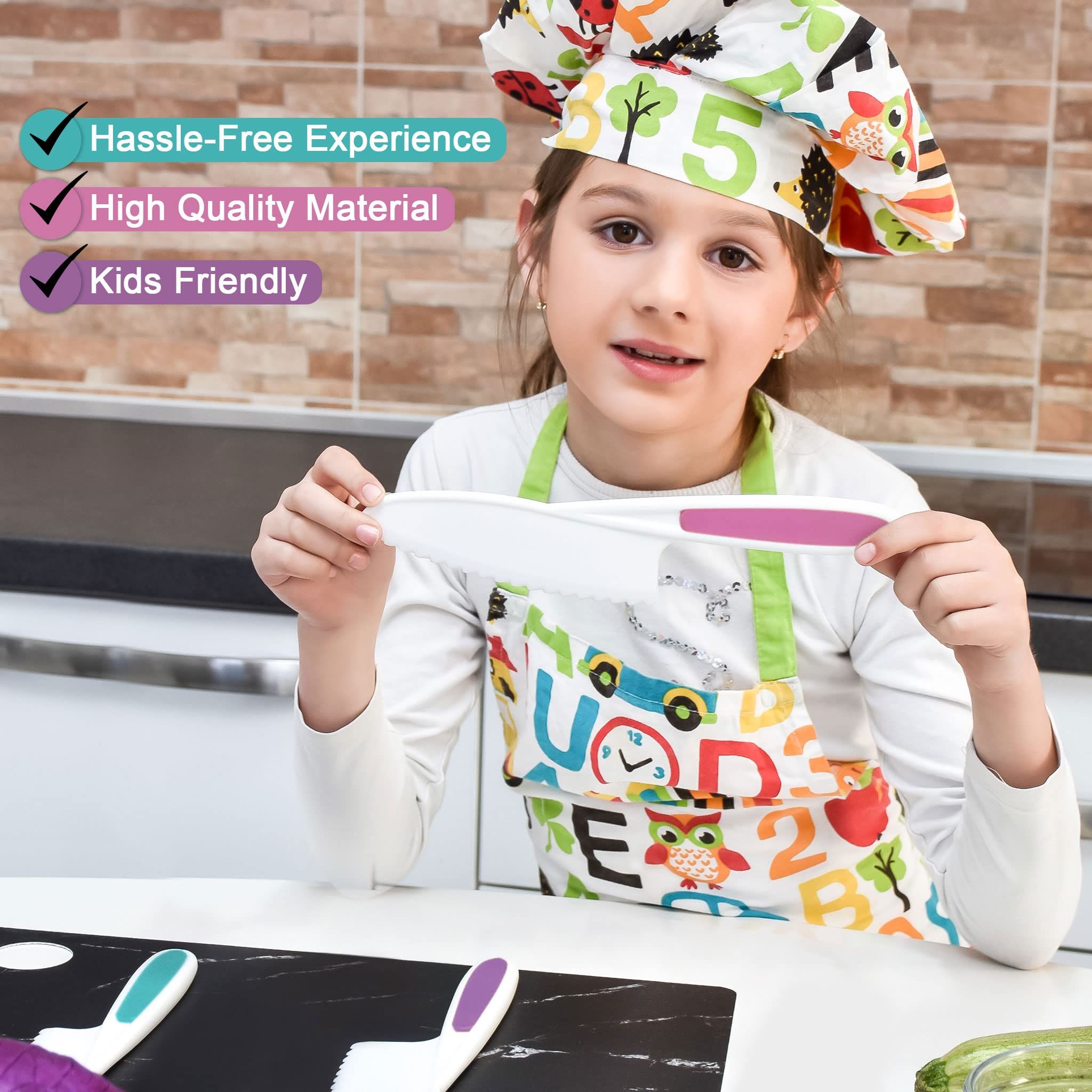 Kids Knife Set of 3 - Firm Grip view 3
