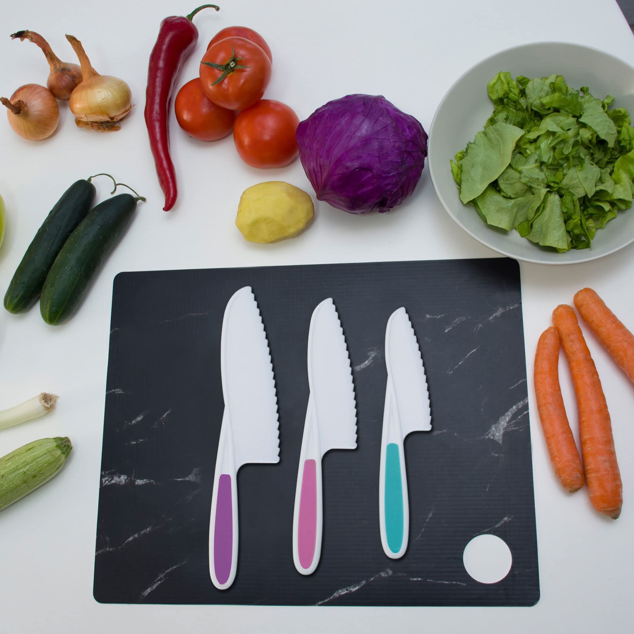 Kids Knife Set of 3 - Firm Grip view 4