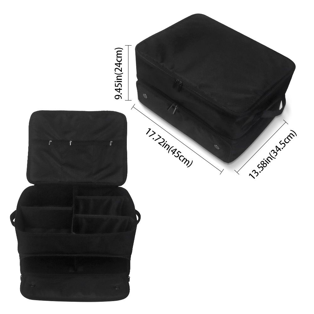 2 Layer Black Golf Trunk Organizer view 5