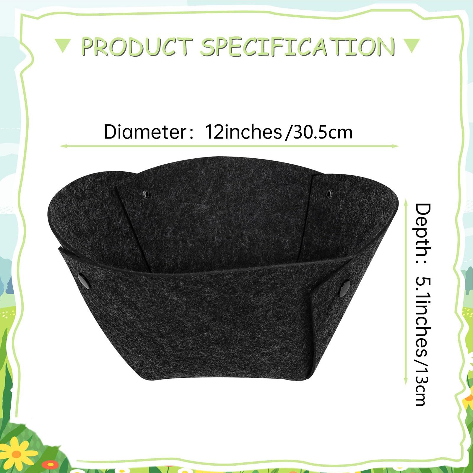 Round Planter Basket Liners view 2
