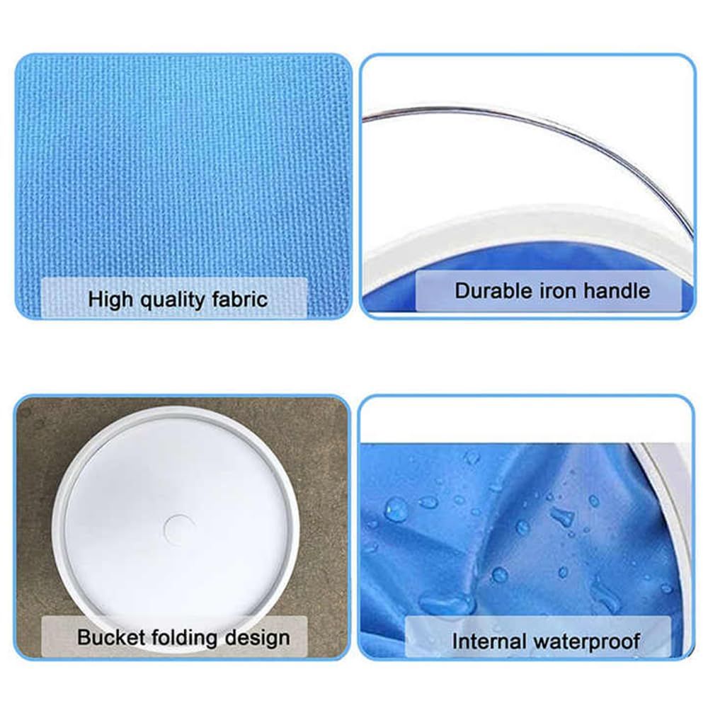 Collapsible Bucket with Storage Case view 2
