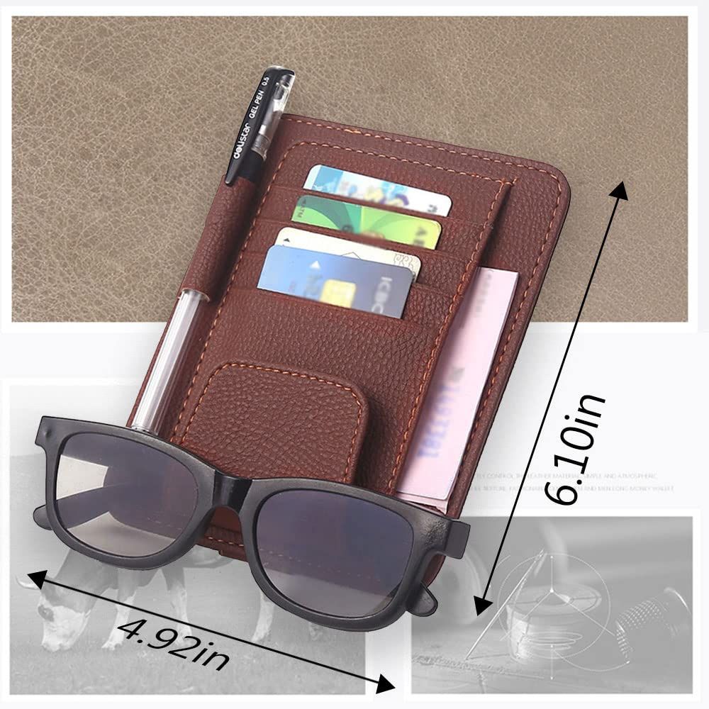 1 Pack Car Sun Visor Organizer view 4
