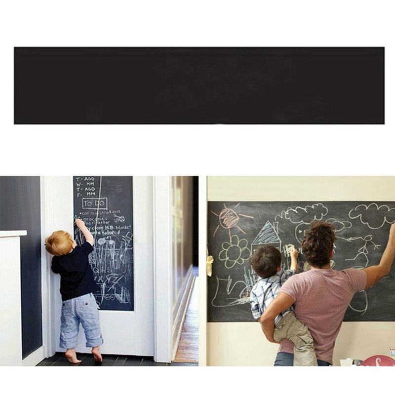 Self-Adhesive Blackboard Removable Chalkboard Wall Sticker for Home view 2