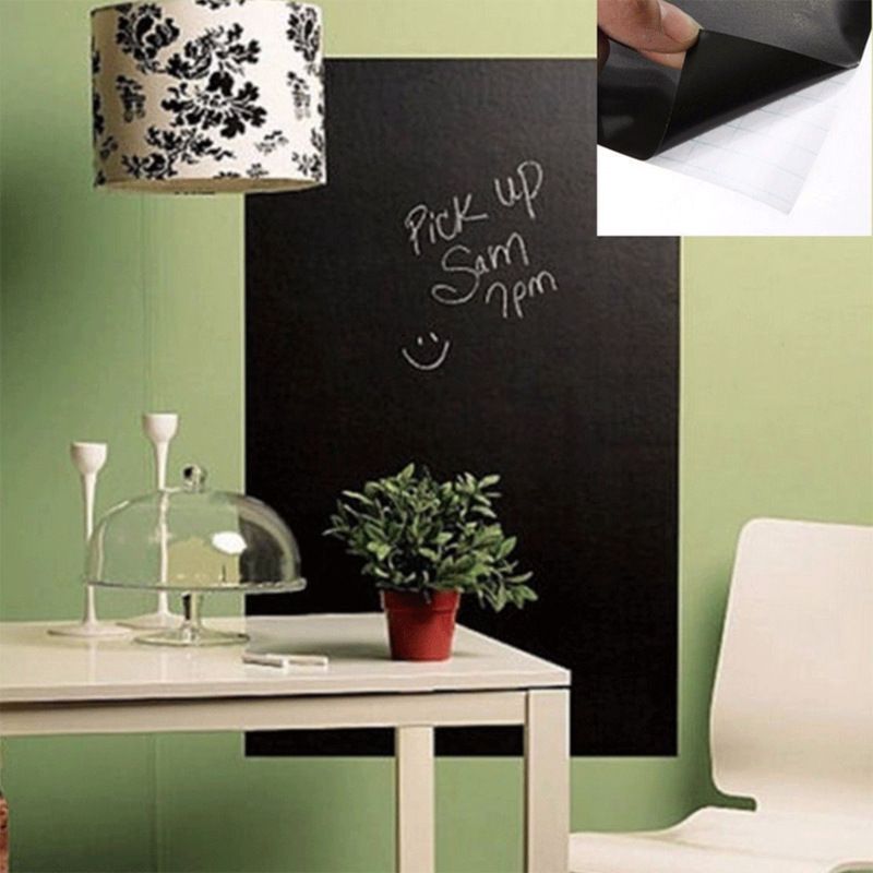 Self-Adhesive Blackboard Removable Chalkboard Wall Sticker for Home view 3