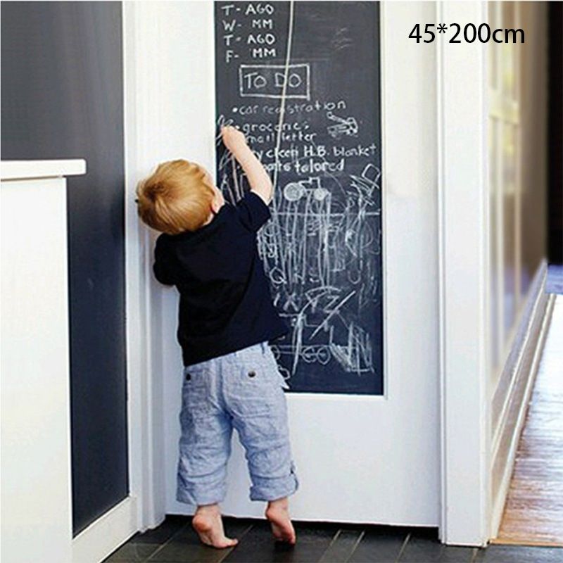 Self-Adhesive Blackboard Removable Chalkboard Wall Sticker for Home view 5