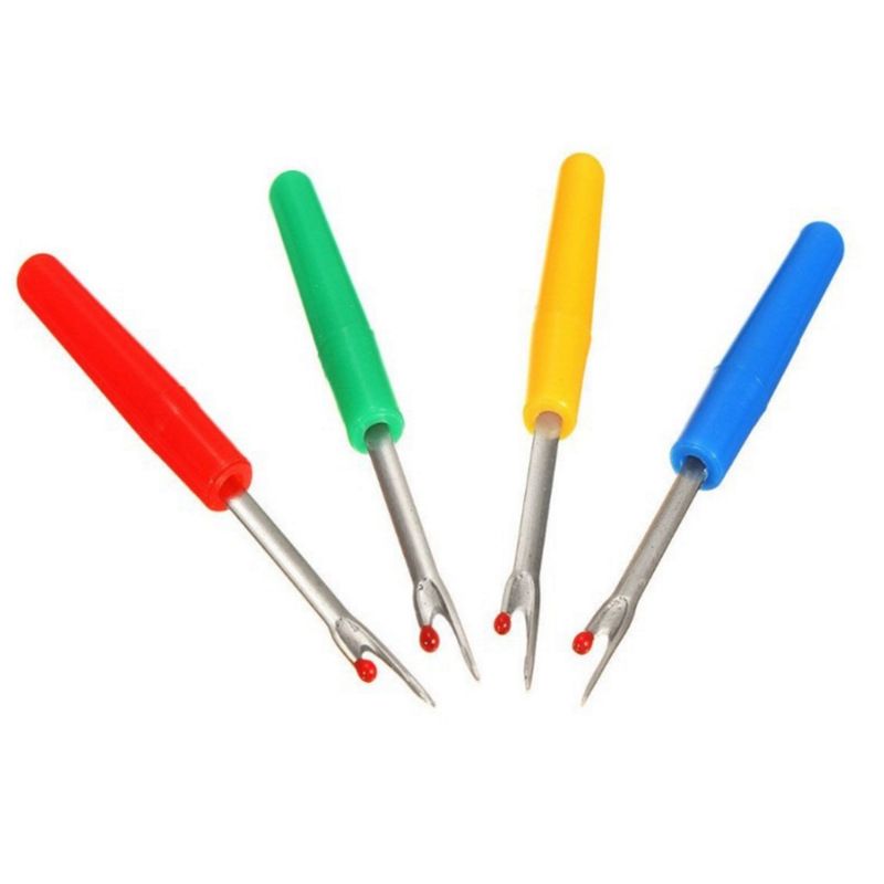 Seam Ripper 4pcs Stitch Eraser Thread Cutter Small Clothes Tag Remover Seam view 5
