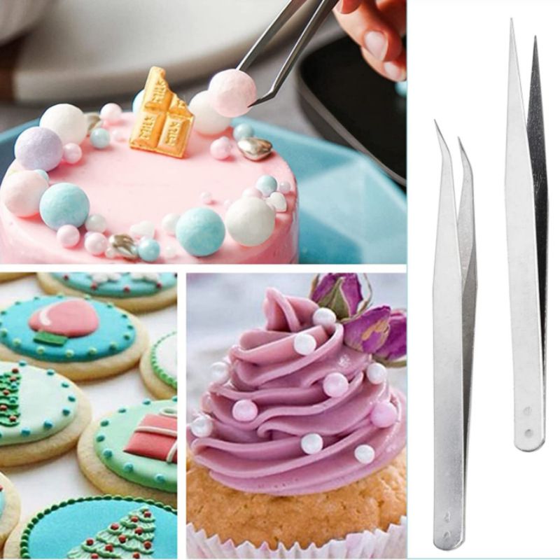 14 Pieces Cake Decorating Tool Set Cookie Tools Decorating Kit Brushes Scriber view 4