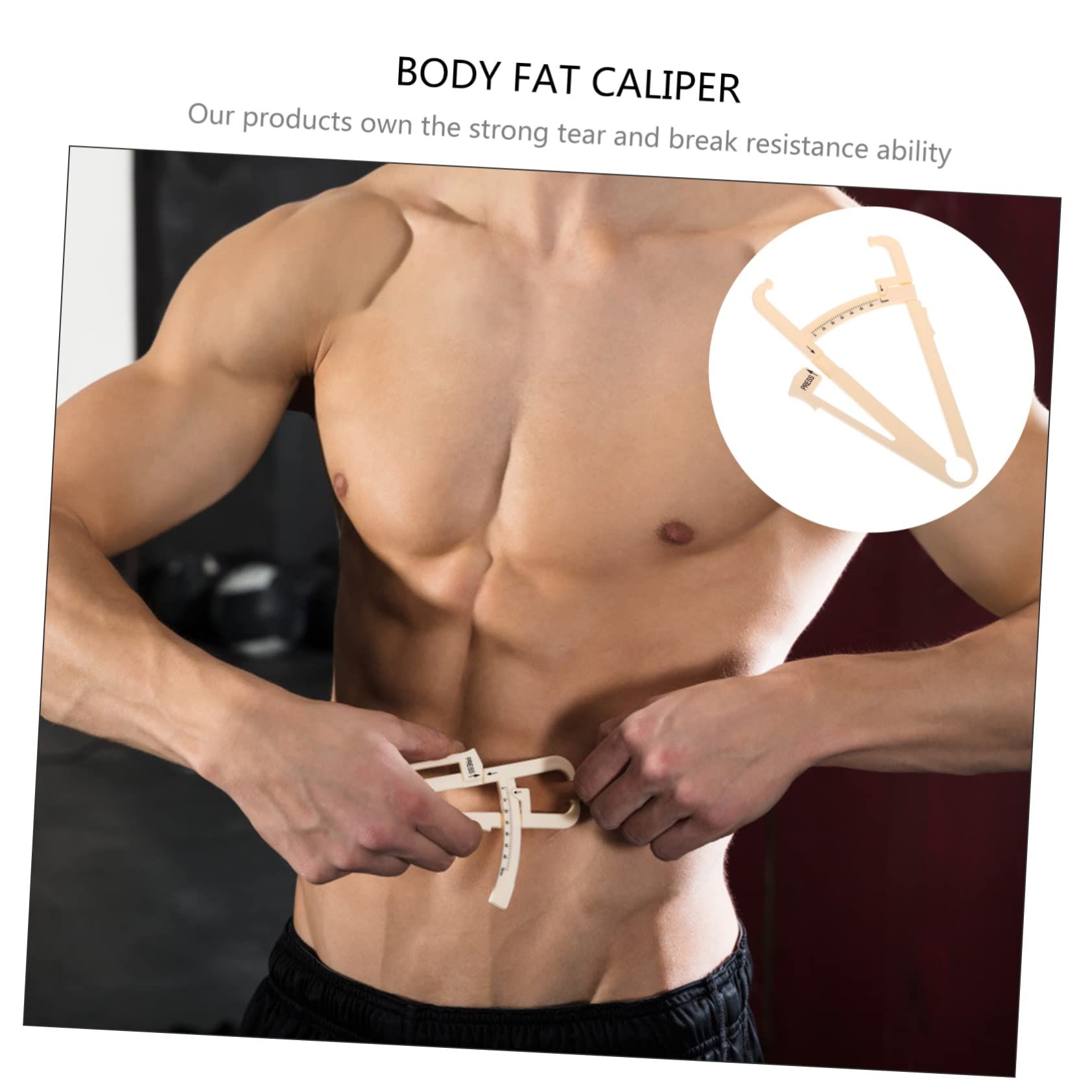 Fat Caliper Calculator Body Fat Clamp Body Fat Calculator Skin Caliper Test view 4